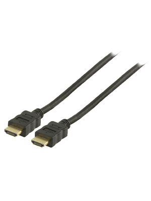 Valueline - VGVP34000B50 - Monitor cable 5.00 m black, VGVP34000B50, Valueline