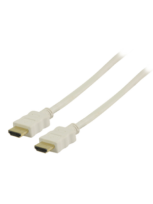 Valueline - VGVP34000W05 - Monitor cable 0.50 m white, VGVP34000W05, Valueline