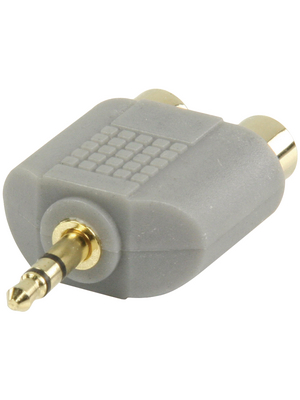 Bandridge - BAP432 - Audio adapter 1x jack plug, stereo male 3.5 mm C 2x RCA coupling m C f, BAP432, Bandridge