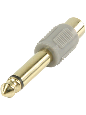 Bandridge - BAP551 - Audio adapter 6.35 mm Jack plug mono male 6.35 mm C RCA coupling m C f, BAP551, Bandridge