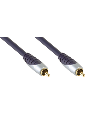 Bandridge - SAL4102 - Subwoofer audio cable 2.00 m black, SAL4102, Bandridge