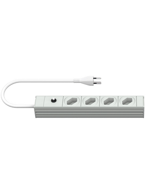 Knrr - 03.701.004.1 - Outlet strip, 4xJ (T13), 2.5 m, Type 12, 03.701.004.1, Knrr