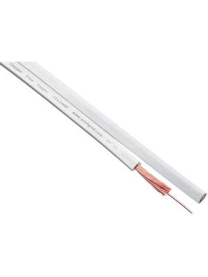 Profigold - PGC7259 - Audio cable   2 x2.50 mm2 white, PGC7259, Profigold