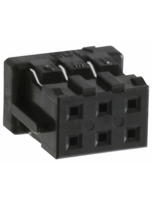 Hirose - DF11-6DS-2C - Crimp housing Pitch2 mm Poles 2 x 3 DF11, DF11-6DS-2C, Hirose