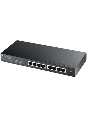 Zyxel - GS1900-8-EU0101F - Web-managed switch 8x 10/100/1000 Desktop / 19", GS1900-8-EU0101F, Zyxel