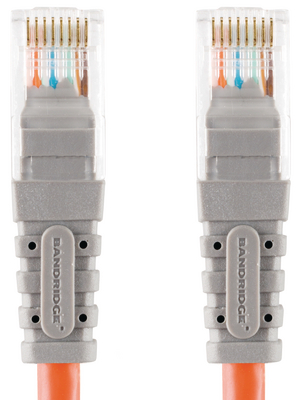 Bandridge - BCL7905 - Patch cable CAT6 F/UTP 5.00 m orange, BCL7905, Bandridge