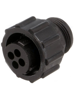 TE Connectivity - 182647-1 - Plug CPC1 Poles=4, accepts female contacts / Free hanging/cable mount, 182647-1, TE Connectivity