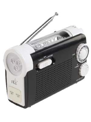 HQ - TORCH-EMC-01 - LED Dynamo Torch/Radio/Charger, TORCH-EMC-01, HQ