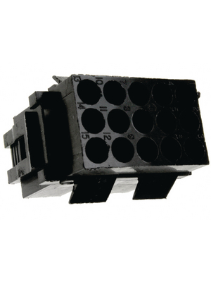 Souriau - SMS-15R1 - Crimp housing, Trim Trio Pitch5.08 mm Poles 15 SMS-Qikmate, SMS-15R1, Souriau
