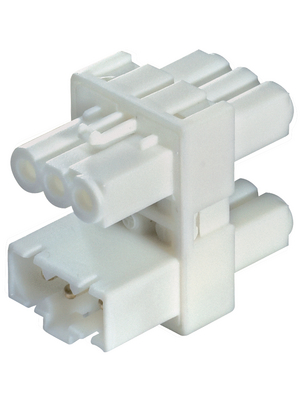 Wieland - GST15I3V 3P1H W WS - Plug distributor distributor L1-N-PE Plug Connection, GST15I3V 3P1H W WS, Wieland