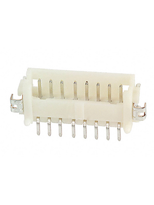 Hirose - DF13-8P-1.25H(20) - Pin header, angled, SMD Pitch1.25 mm Poles 8 DF13, DF13-8P-1.25H(20), Hirose
