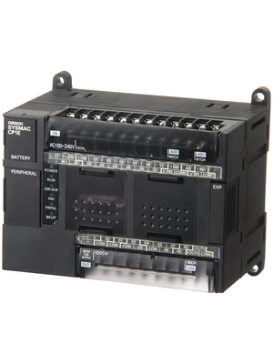 Omron Industrial Automation - CP1E-NA20DR-A - Programmable logic controller CP1, 12 DI, 2 AI (0/1...5 V, -10/0..+10 V, 0/4...20 mA), 2 HS, 8 RO, 1 AO, CP1E-NA20DR-A, Omron Industrial Automation