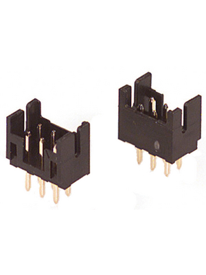 Hirose - DF11-6DP-2DSA(24) - Pin header, straight Pitch2 mm Poles 2 x 3 DF11, DF11-6DP-2DSA(24), Hirose