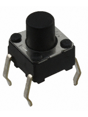 Omron Electronic Components - B3F-1060 - PCB Switch 24 VDC 50 mA Through Hole THT black, B3F-1060, Omron Electronic Components