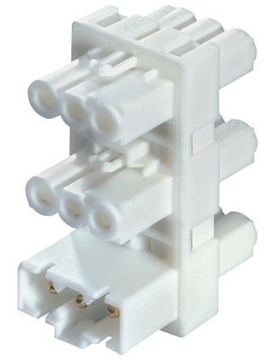 Wieland - GST15I3V 5P1H W WS - Plug distributor distributor L1-N-PE Plug Connection, GST15I3V 5P1H W WS, Wieland