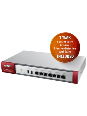 Zyxel - USG110-EU0102F - ZyWALL USG110 + service bundle (1 year), USG110-EU0102F, Zyxel