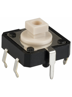 Omron Electronic Components - B3F-4150 - PCB Switch 24 VDC 50 mA Through Hole THT ivory, B3F-4150, Omron Electronic Components