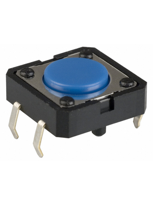 Omron Electronic Components - B3F-5000 - PCB Switch 24 VDC 50 mA Through Hole THT blue, B3F-5000, Omron Electronic Components