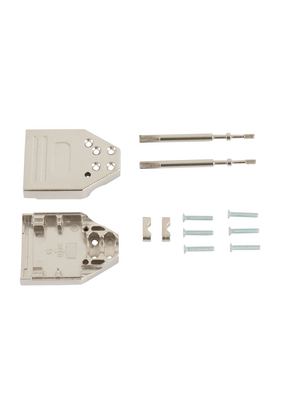 MH Connectors - MHDTZI09-K - D-Sub metal hood 9P, MHDTZI09-K, MH Connectors