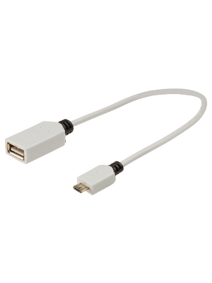 Koenig - KNM60515W02 - USB Cable 0.20 m white, KNM60515W02, K?nig