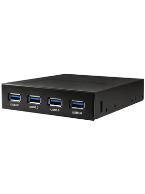ICY BOX - IB-866 - 3.5" front adapter, 4x USB 3.0, IB-866, ICY BOX