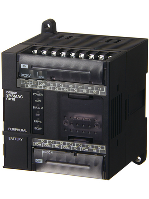 Omron Industrial Automation - CP1E-N20DR-D - Programmable logic controller CP1, 12 DI, 2 HS, 8 RO, CP1E-N20DR-D, Omron Industrial Automation