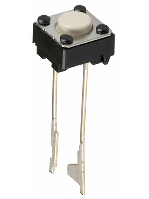 Omron Electronic Components - B3F-6000 - PCB Switch 24 VDC 50 mA Through Hole THT ivory, B3F-6000, Omron Electronic Components