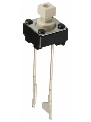 Omron Electronic Components - B3F-6050 - PCB Switch 24 VDC 50 mA Through Hole THT ivory, B3F-6050, Omron Electronic Components