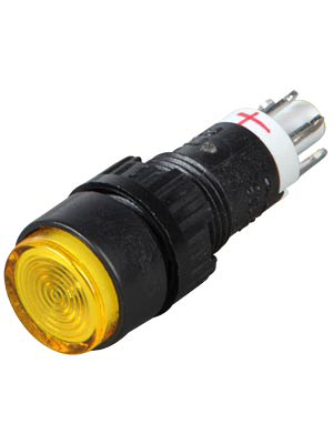 RAFI - 1.15.106.503/1400 - Push-button Switch Momentary function yellow, 1.15.106.503/1400, RAFI