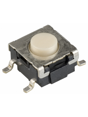 Omron Electronic Components - B3S-1000 - PCB Switch 24 VDC 50 mA SMD ivory, B3S-1000, Omron Electronic Components