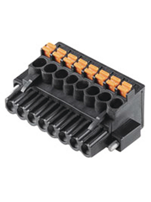 Weidmller - BLF 5.08HC/08/90F SN BK BX - Socket Push-In 8P, BLF 5.08HC/08/90F SN BK BX, Weidmller