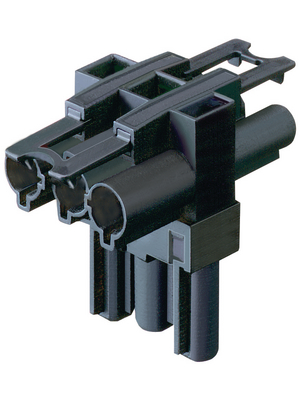 Wieland - GST18I3V 2P1T V WS - Plug Distributor T-Form distributor L1-N-PE Plug Connection, GST18I3V 2P1T V WS, Wieland