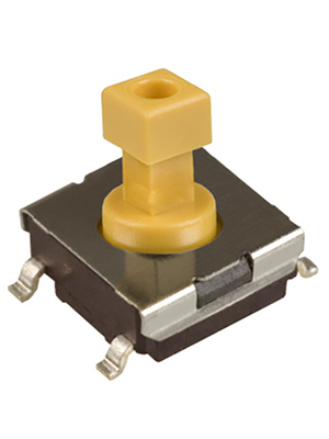 Omron Electronic Components - B3FS-1052 - PCB Switch 24 VDC 50 mA SMD yellow, B3FS-1052, Omron Electronic Components