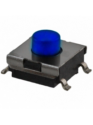 Omron Electronic Components - B3FS-1015 - PCB Switch 24 VDC 50 mA SMD blue, B3FS-1015, Omron Electronic Components