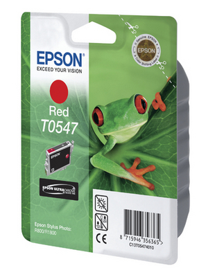 Epson - C13T05474010 - Ink T0547 red, C13T05474010, Epson