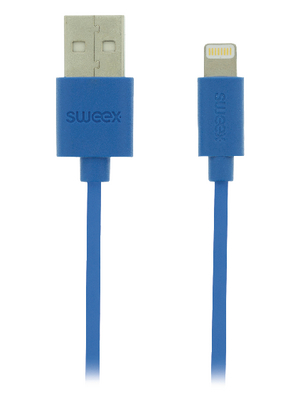 Sweex Europe BV - SMCA0312-07 - Sync and Charge Cable 1.00 m blue, SMCA0312-07, Sweex Europe BV