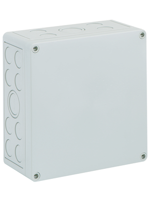 Spelsberg - 10540701 - Enclosure with knock outs 182 x 180 x 90 mm grey, RAL 7035 Polystyrene IP 66 TK-PS, 10540701, Spelsberg