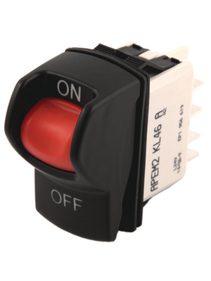 Apem - KL46CAKJG226N01027 - Rocker switch 2P 10 A 24 VDC, KL46CAKJG226N01027, Apem