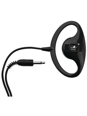 Monacor - ES-220 - Headphones black, ES-220, Monacor