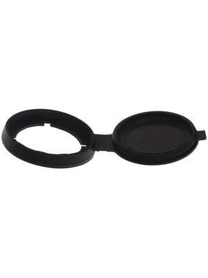 HARTING - 09 45 502 0000 - Protective cap, IP 65/67, black, 09 45 502 0000, HARTING