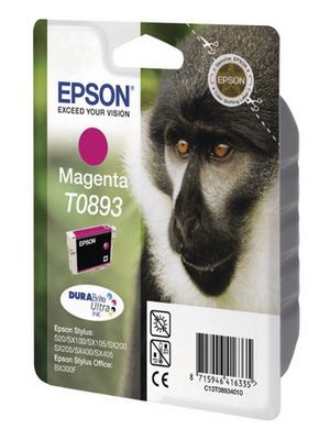 Epson - C13T089340 - Ink T0893 magenta, C13T089340, Epson