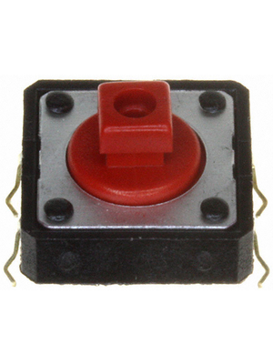 C&K - PTS125SJK73 LFS - PCB tactile switch Soldering Pins / Straight 12 x 12 mm 12 VDC 50 mA Through Hole THT, PTS125SJK73 LFS, C&K