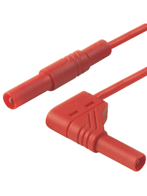 SKS Kontakttechnik - MLS WG 200/2,5 RED - Safety test lead ? 4 mm red 200 cm 2.5 mm2 CAT III, MLS WG 200/2,5 RED, SKS Kontakttechnik