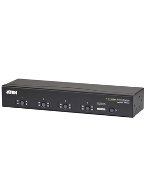 Aten - VM0404 - Video/Audio Matrix VGA, 4 x 4, VM0404, Aten