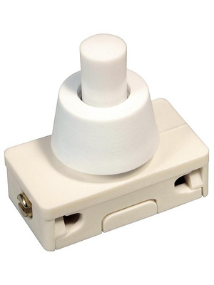 Inter Baer - 3030-201.03 - Push-button Switch 1-pole latching white, 3030-201.03, inter B?R