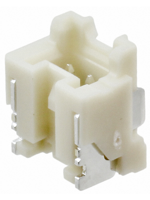 JST - SM02B-PASS-TBT (LF)(SN) - PCB pin header Pitch2 mm Poles 2 Single row / 90 / with shroud / without a boss PA, SM02B-PASS-TBT (LF)(SN), JST