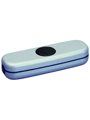 Inter Baer - 5055-020.01 - Cord in-line switch, 1-pole titanium, 5055-020.01, inter B?R