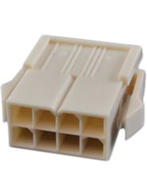 Molex - 39-01-2086 - Crimp housing Pitch4.2 mm Poles 2 x 4 Mini-Fit Jr, 39-01-2086, Molex