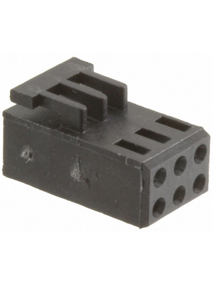 TE Connectivity - 926476-3 - Crimp housing Pitch2.54 mm Poles 6 Double row / straight AMPMODU MOD IV, 926476-3, TE Connectivity