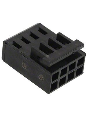 TE Connectivity - 926476-4 - Crimp housing Pitch2.54 mm Poles 8 Double row / straight AMPMODU MOD IV, 926476-4, TE Connectivity